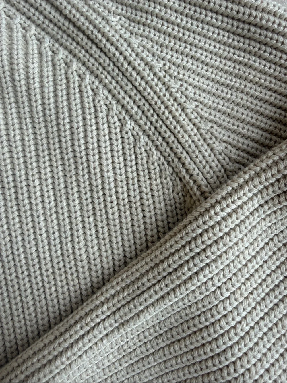 NWT Quince Women's fisherman crew organic Cotton Ribbed Sweater - Picture 3 of 5
